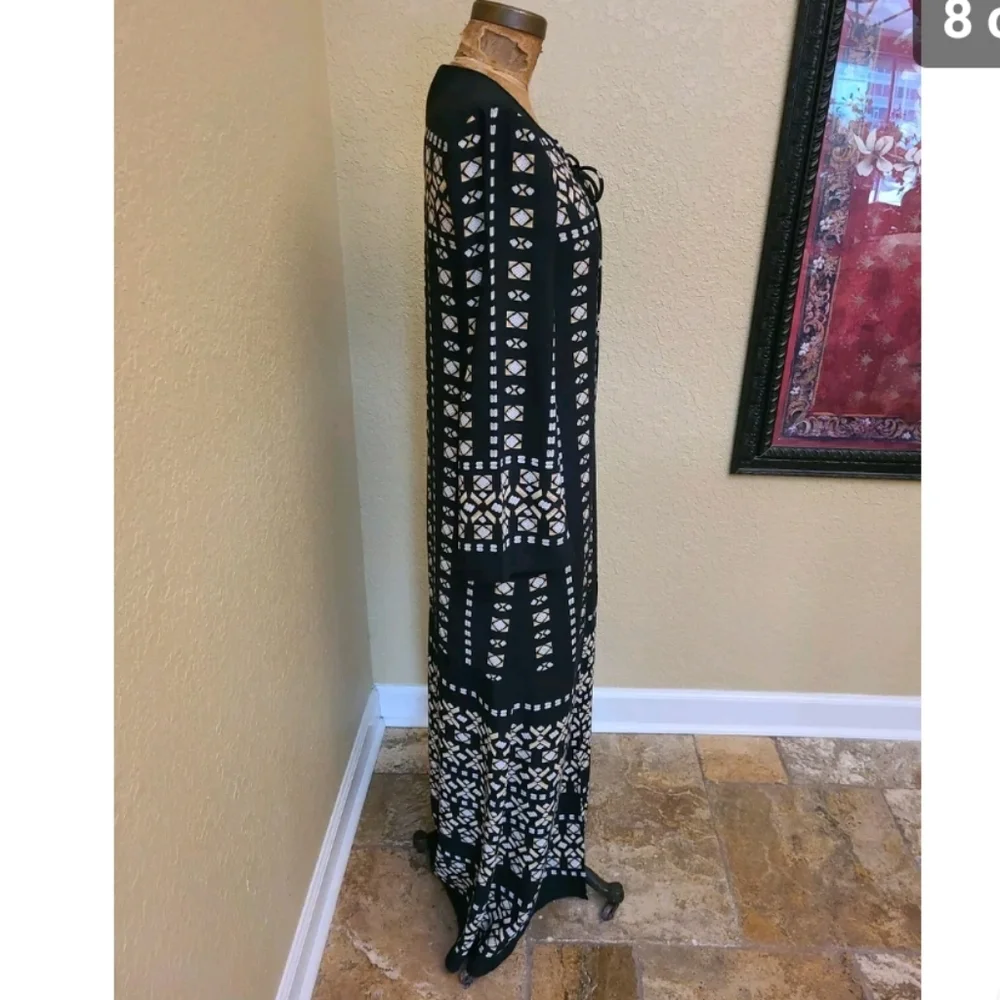 RARE BCBG MaxAzria Lianna Kaftan Maxi Dress XS - Picture 8 of 12